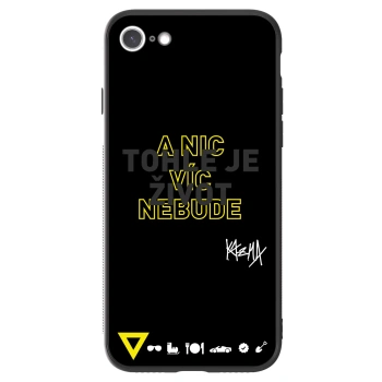 Picasee ULTIMATE CASE pro Apple iPhone SE 2020 - Kazma - TOHLE JE ŽIVOT A NIC VÍC NEBUDE