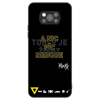 Obal pre Xiaomi Poco X3 Pro - Kazma - TOHLE JE ŽIVOT A NIC VÍC NEBUDE