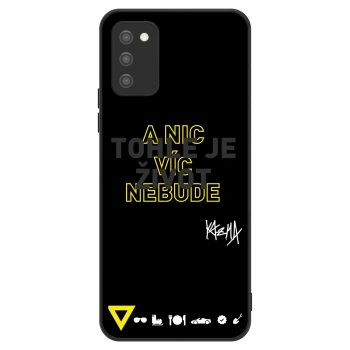 Obal pre Samsung Galaxy A02s A025G - Kazma - TOHLE JE ŽIVOT A NIC VÍC NEBUDE