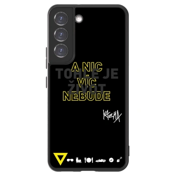 Picasee ULTIMATE CASE pro Samsung Galaxy S22 5G - Kazma - TOHLE JE ŽIVOT A NIC VÍC NEBUDE