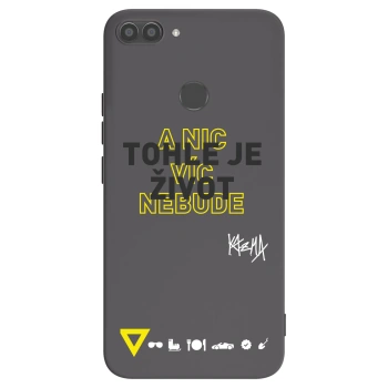 Obal pre Huawei P Smart - Kazma - TOHLE JE ŽIVOT A NIC VÍC NEBUDE