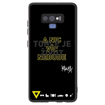 Obal pre Samsung Galaxy Note 9 N960F - Kazma - TOHLE JE ŽIVOT A NIC VÍC NEBUDE