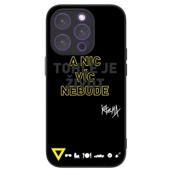 Picasee ULTIMATE CASE MagSafe pro Apple iPhone 14 Pro - Kazma - TOHLE JE ŽIVOT A NIC VÍC NEBUDE