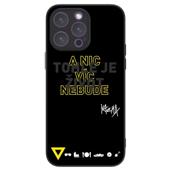 Picasee ULTIMATE CASE MagSafe pro Apple iPhone 14 Pro Max - Kazma - TOHLE JE ŽIVOT A NIC VÍC NEBUDE