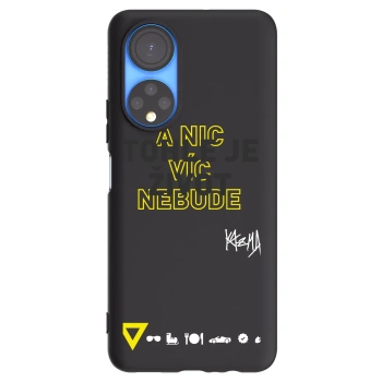 Picasee silikónový čierny obal pre Honor X7 - Kazma - TOHLE JE ŽIVOT A NIC VÍC NEBUDE