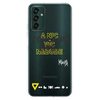 Obal pre Samsung Galaxy M23 5G - Kazma - TOHLE JE ŽIVOT A NIC VÍC NEBUDE