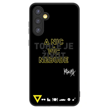 Picasee ULTIMATE CASE pro Samsung Galaxy A34 5G A346B - Kazma - TOHLE JE ŽIVOT A NIC VÍC NEBUDE