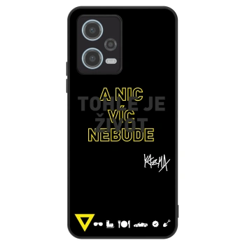Obal pre Xiaomi Redmi Note 12 5G - Kazma - TOHLE JE ŽIVOT A NIC VÍC NEBUDE