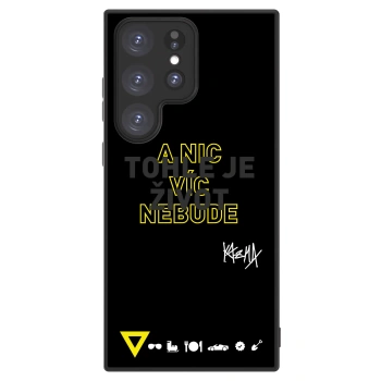 Picasee ULTIMATE CASE PowerShare pro Samsung Galaxy S23 Ultra 5G - Kazma - TOHLE JE ŽIVOT A NIC VÍC NEBUDE