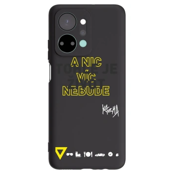 Picasee silikónový čierny obal pre Honor X7a - Kazma - TOHLE JE ŽIVOT A NIC VÍC NEBUDE