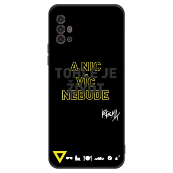 Obal pre Motorola Moto G30 - Kazma - TOHLE JE ŽIVOT A NIC VÍC NEBUDE
