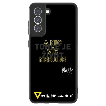 Picasee ULTIMATE CASE PowerShare pro Samsung Galaxy S21 FE 5G - Kazma - TOHLE JE ŽIVOT A NIC VÍC NEBUDE
