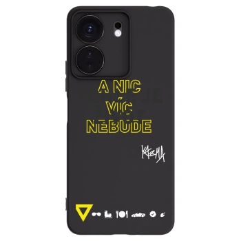Picasee silikónový čierny obal pre Xiaomi Redmi 13C 4G - Kazma - TOHLE JE ŽIVOT A NIC VÍC NEBUDE