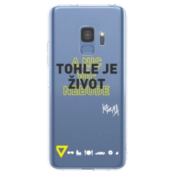 Obal pre Samsung Galaxy S9 G960F - Kazma - TOHLE JE ŽIVOT A NIC VÍC NEBUDE