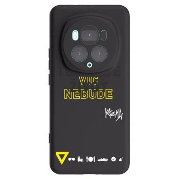 Picasee silikónový čierny obal pre Honor Magic6 Pro - Kazma - TOHLE JE ŽIVOT A NIC VÍC NEBUDE