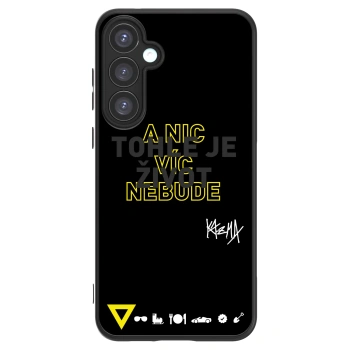 Picasee ULTIMATE CASE pro Samsung Galaxy A55 5G A556B - Kazma - TOHLE JE ŽIVOT A NIC VÍC NEBUDE
