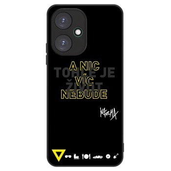 Obal pre Xiaomi Redmi 13C 5G - Kazma - TOHLE JE ŽIVOT A NIC VÍC NEBUDE