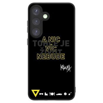 Picasee ULTIMATE CASE pro Samsung Galaxy S25+ 5G - Kazma - TOHLE JE ŽIVOT A NIC VÍC NEBUDE