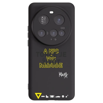 Picasee silikónový čierny obal pre Xiaomi 15 Ultra - Kazma - TOHLE JE ŽIVOT A NIC VÍC NEBUDE