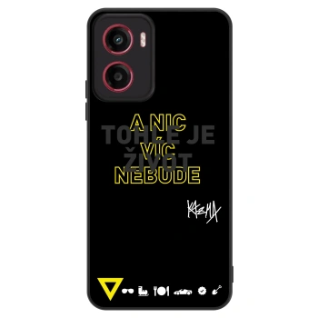 Obal pre Motorola Moto G05 - Kazma - TOHLE JE ŽIVOT A NIC VÍC NEBUDE