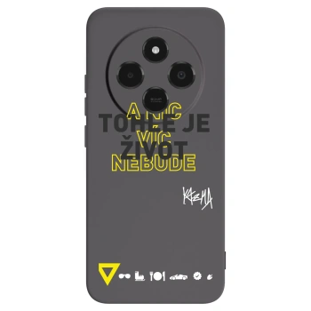 Picasee silikónový čierny obal pre Xiaomi Poco C75 - Kazma - TOHLE JE ŽIVOT A NIC VÍC NEBUDE