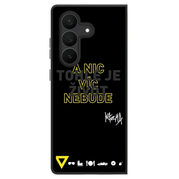 Obal pre Samsung Galaxy Z Fold7 5G - Kazma - TOHLE JE ŽIVOT A NIC VÍC NEBUDE