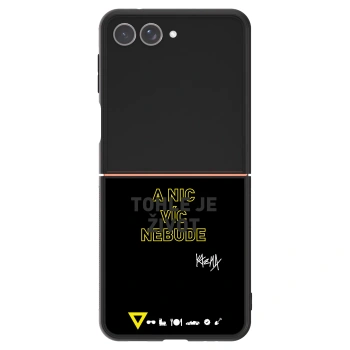 Obal pre Samsung Galaxy Z Flip7 5G - Kazma - TOHLE JE ŽIVOT A NIC VÍC NEBUDE