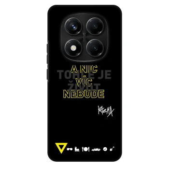 Obal pre Xiaomi Redmi Note 14 Pro+ 5G - Kazma - TOHLE JE ŽIVOT A NIC VÍC NEBUDE