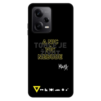 Obal pre Xiaomi Redmi Note 12 Pro+ 5G - Kazma - TOHLE JE ŽIVOT A NIC VÍC NEBUDE