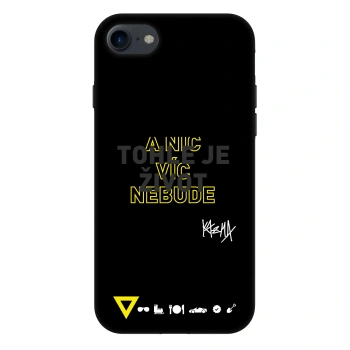 Obal pre Apple iPhone SE 2020 - Kazma - TOHLE JE ŽIVOT A NIC VÍC NEBUDE