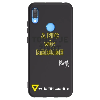 Obal pre Huawei Y6 2019 - Kazma - TOHLE JE ŽIVOT A NIC VÍC NEBUDE