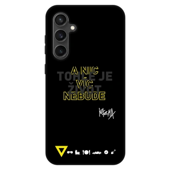 Obal pre Samsung Galaxy S23 FE S711B - Kazma - TOHLE JE ŽIVOT A NIC VÍC NEBUDE