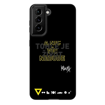Obal pre Samsung Galaxy S21 FE 5G - Kazma - TOHLE JE ŽIVOT A NIC VÍC NEBUDE