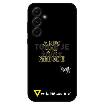 Obal pre Samsung Galaxy A55 5G A556B - Kazma - TOHLE JE ŽIVOT A NIC VÍC NEBUDE