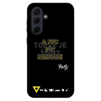 Obal pre Samsung Galaxy A35 5G A356B - Kazma - TOHLE JE ŽIVOT A NIC VÍC NEBUDE