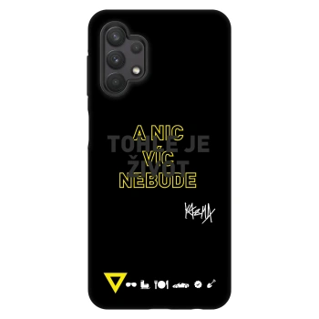 Obal pre Samsung Galaxy A32 5G A326B - Kazma - TOHLE JE ŽIVOT A NIC VÍC NEBUDE