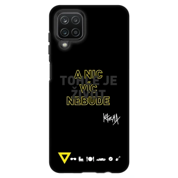 Obal pre Samsung Galaxy A12 A125F - Kazma - TOHLE JE ŽIVOT A NIC VÍC NEBUDE