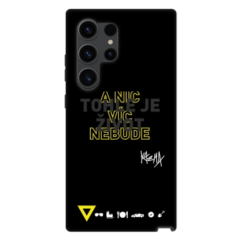 Obal pre Samsung Galaxy S24 Ultra S928B 5G - Kazma - TOHLE JE ŽIVOT A NIC VÍC NEBUDE