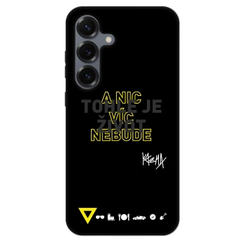 Obal pre Samsung Galaxy S25 5G - Kazma - TOHLE JE ŽIVOT A NIC VÍC NEBUDE