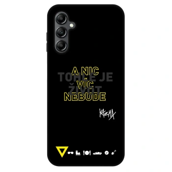 Obal pre Samsung Galaxy A16 4G - Kazma - TOHLE JE ŽIVOT A NIC VÍC NEBUDE