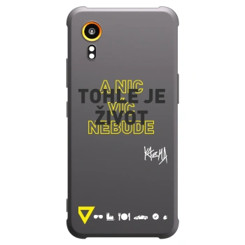 Obal pre Samsung Galaxy Xcover 7 - Kazma - TOHLE JE ŽIVOT A NIC VÍC NEBUDE