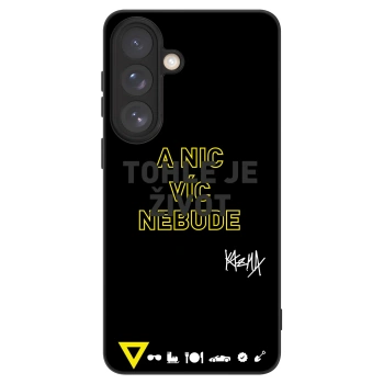 Picasee ULTIMATE CASE pro Samsung Galaxy S26+ - Kazma - TOHLE JE ŽIVOT A NIC VÍC NEBUDE