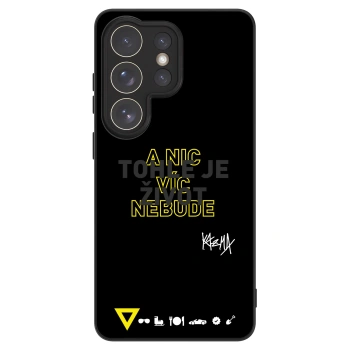 Picasee ULTIMATE CASE PowerShare pro Samsung Galaxy S26 Ultra - Kazma - TOHLE JE ŽIVOT A NIC VÍC NEBUDE