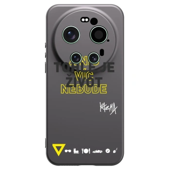 Picasee silikónový čierny obal pre Xiaomi 17 Ultra - Kazma - TOHLE JE ŽIVOT A NIC VÍC NEBUDE