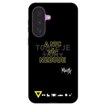 Picasee Fashion Case pre Samsung Galaxy A57 5G - Kazma - TOHLE JE ŽIVOT A NIC VÍC NEBUDE