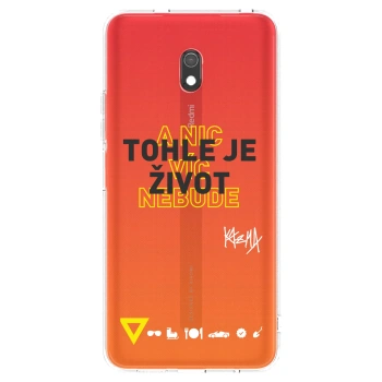 Obal pre Xiaomi Redmi 8A - Kazma - TOHLE JE ŽIVOT A NIC VÍC NEBUDE