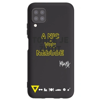 Picasee silikónový čierny obal pre Huawei P40 Lite - Kazma - TOHLE JE ŽIVOT A NIC VÍC NEBUDE