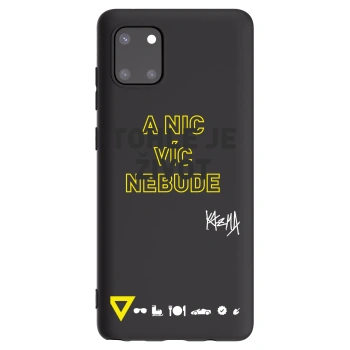 Obal pre Samsung Galaxy Note 10 Lite N770F - Kazma - TOHLE JE ŽIVOT A NIC VÍC NEBUDE