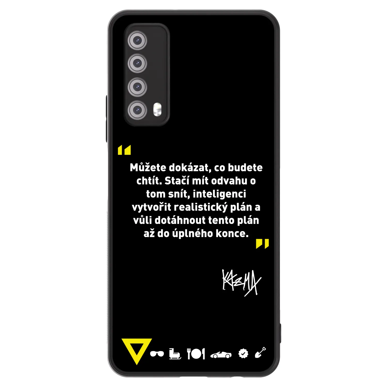 Picasee ULTIMATE CASE pro Huawei P Smart 2021 - Kazma - MŮŽETE DOKÁZAT, CO BUDETE CHTÍT