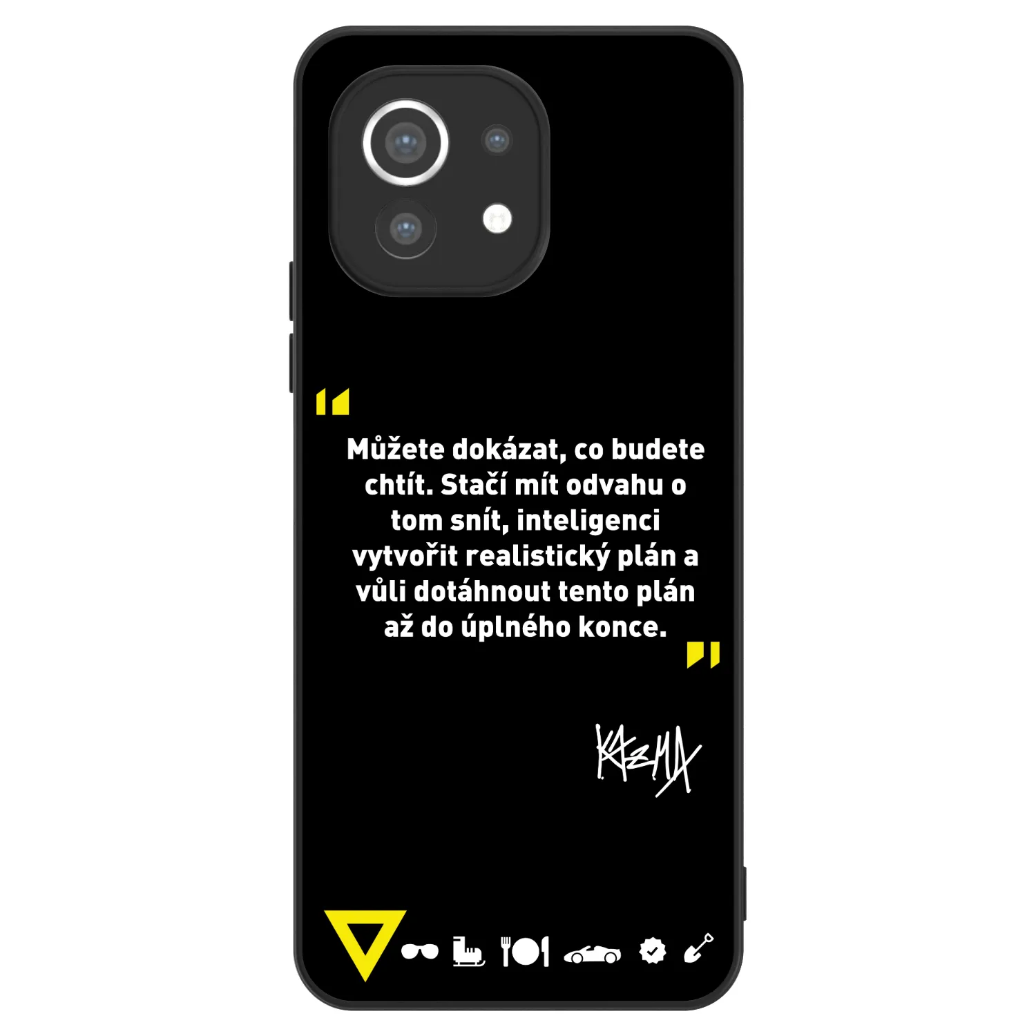 Picasee ULTIMATE CASE pro Xiaomi Mi 11 - Kazma - MŮŽETE DOKÁZAT, CO BUDETE CHTÍT